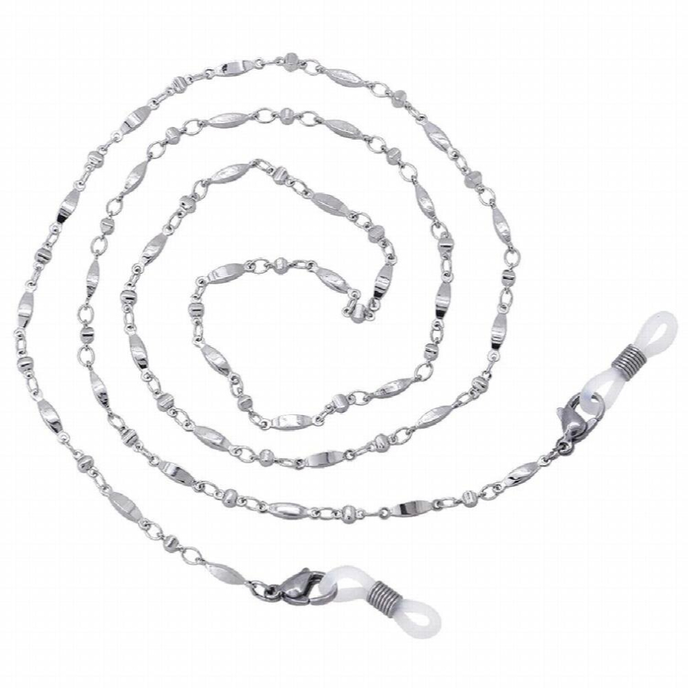 Women Silver Metal Link Sunglasses Chains Female Reading Glasses Lanyard Cord Holder Strap Rope Eyewear Mask Chain