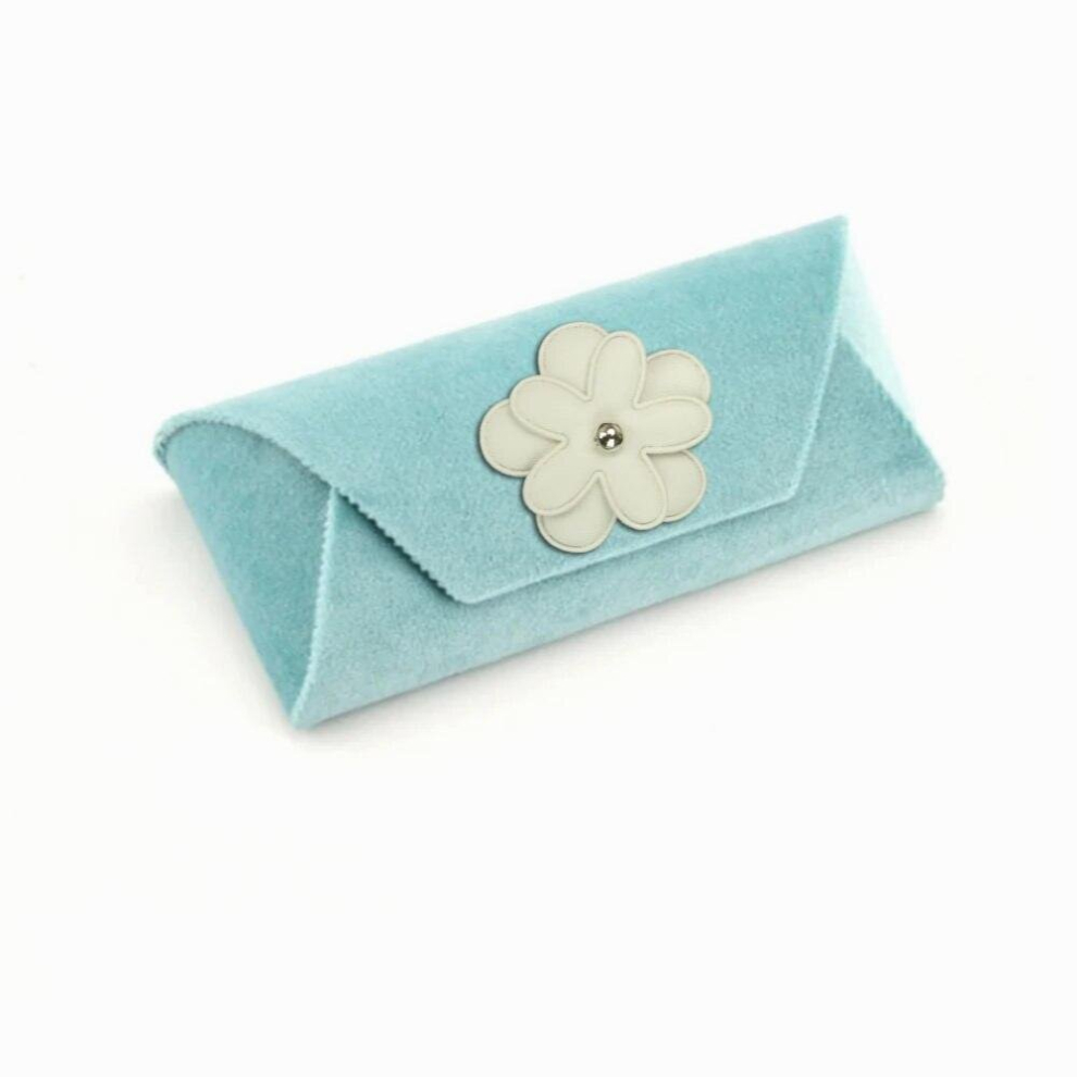 Multicoloured Womens Velvet Sunglasses Case Frame Eyeglass Box Eyewear Spectacle Cases Portable Glasses Pouch Bag