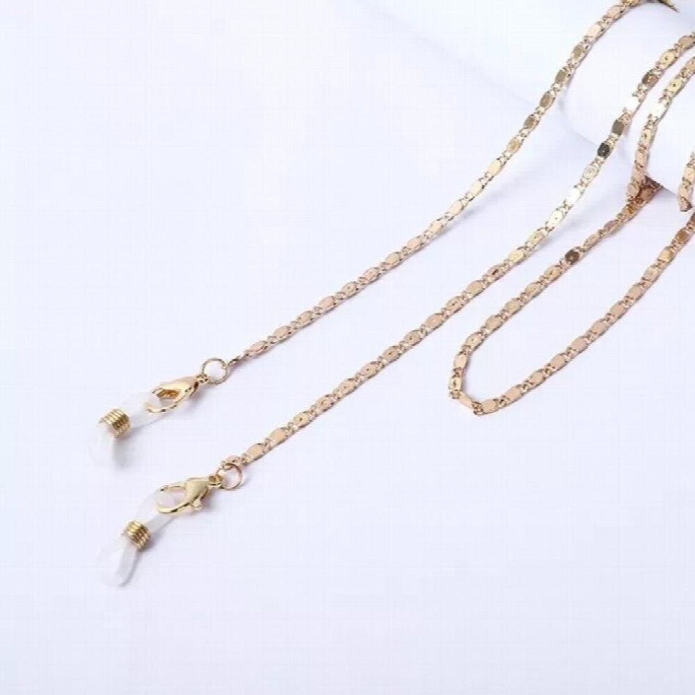 Woman Sunglasses Chain Cylinder Bead Chain Anti-Falling Glasses Eyeglasses Cord Necklace