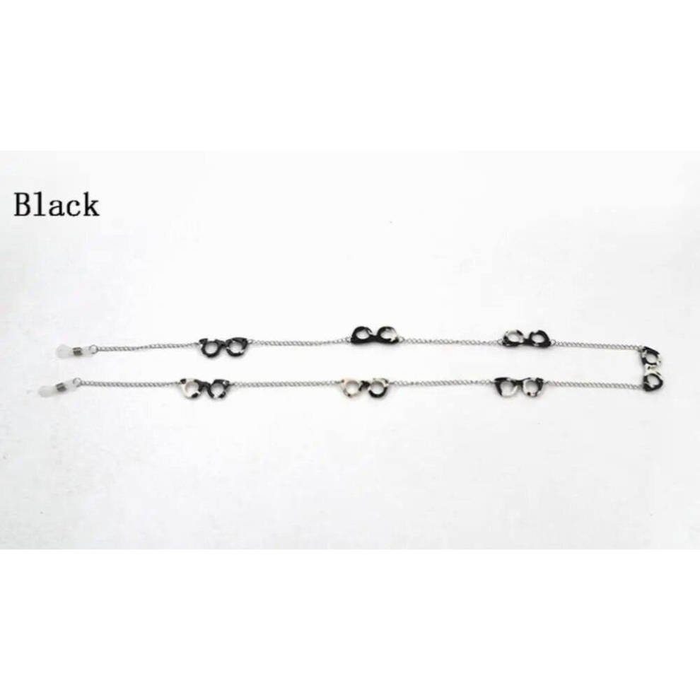 12pcs/Lot Women Metal Eyeglass Chains Sunglasses Reading Beaded Glasses Chain Eyewears Cord Holder neck strap Rope