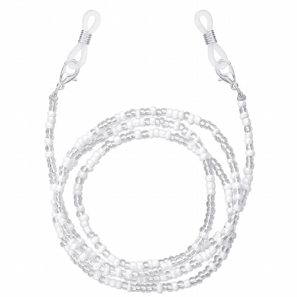 Women Bead Glasses Hanging Chain Eyeglass Strap Bead Sunglass Spectacles Holder Neck Cord Glasses Slip Bead Chain