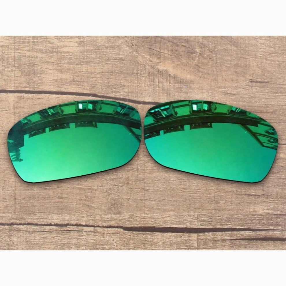 Jade Mirror Polarized Replacement Lenses for-Oakley Fives Squared Frame