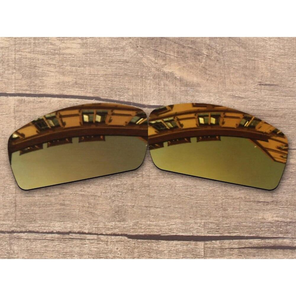 Bronze Mirror Polarized Replacement Lenses for-Oakley Canteen 2006 Frame