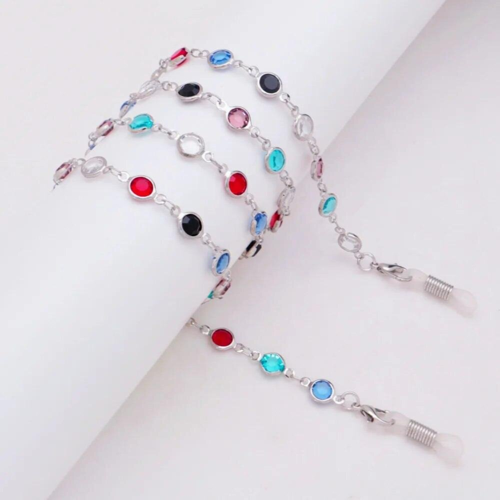 Glasses Chain Colorful beading Vintage Chain Holder Lanyard Necklace Sunglasses Necklace Eyeglass Lanyard Strap