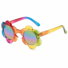Creative Sunglasses Girls Boys Round Flower Sun Glasses Kids Eyewear Lovely Baby Sun Glasses Outdoor Sun Protection Eyewear