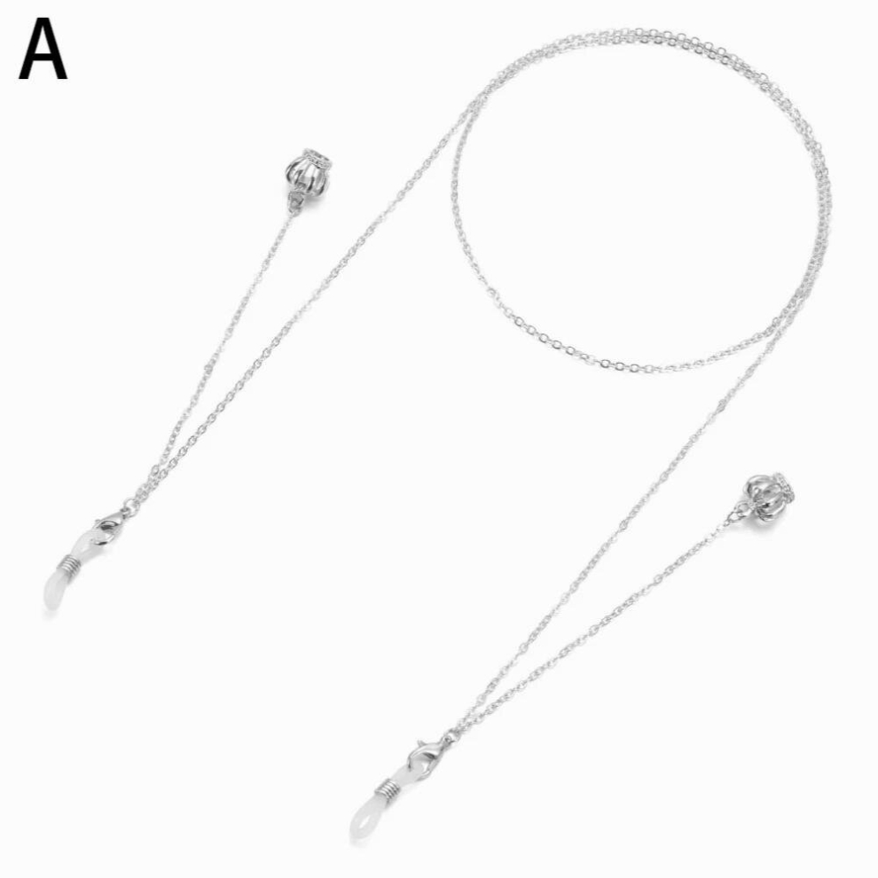 Multicoloured Necklace Eyewear Strap Holder Reading Glasses Retainer Mask Chain Glasses Chain Sunglasses Chains Eyeglasses Chain
