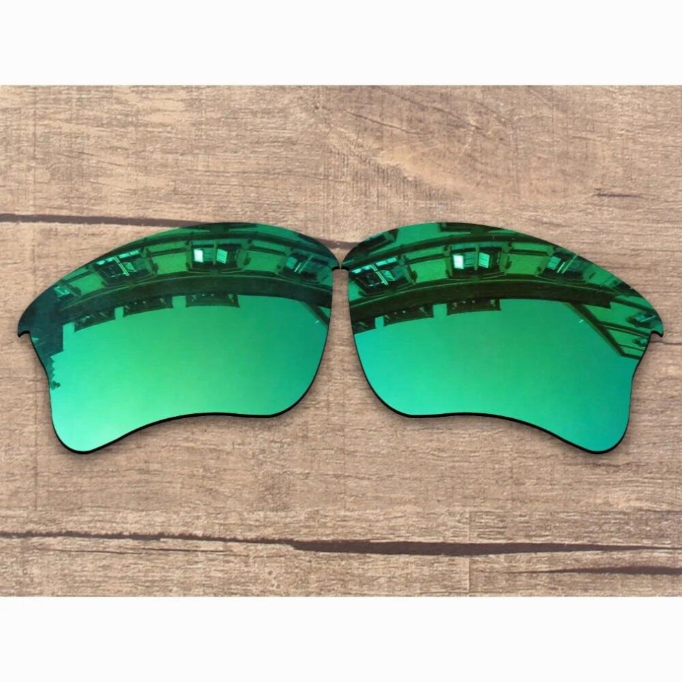 Multicoloured Jade Mirror Polarized Replacement Lenses For-Oakley Flak Jacket Xlj Frame