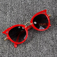 Children Cat Eyes Sunglasses Lovable Kid Square Glasses Girl Boy Goggles Baby Student Eyeglasses Shades Outdoor Party Eyewear