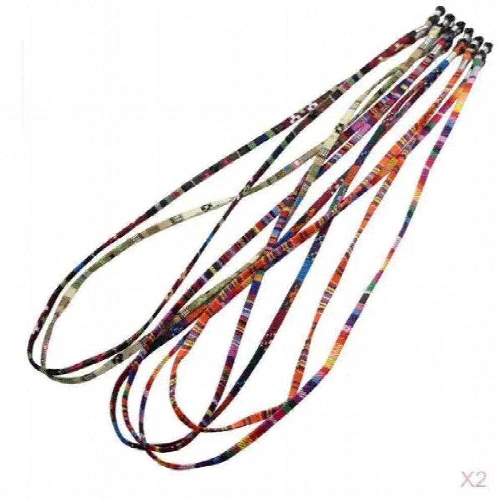 10 pcs Eyeglass Cords Women Sunglasses Holder Strap Reading Glasses Lanyard Cotton Blend Chains Eyeglasses Straps Accessories
