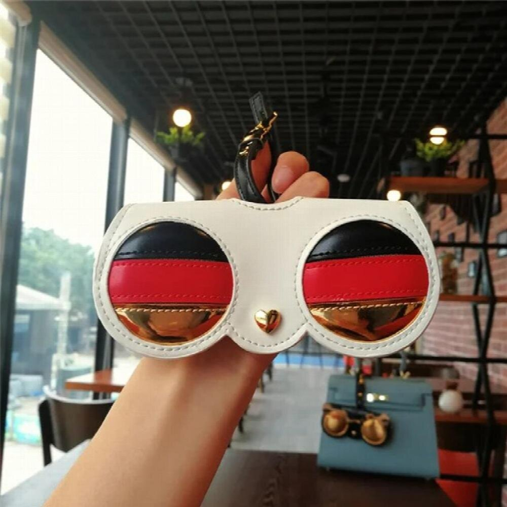Ins Animal Cartoon Hot Women Portable Case PU Leather Sun Eye Glasses Box For Eyeglass Sunglasses Protection Bag
