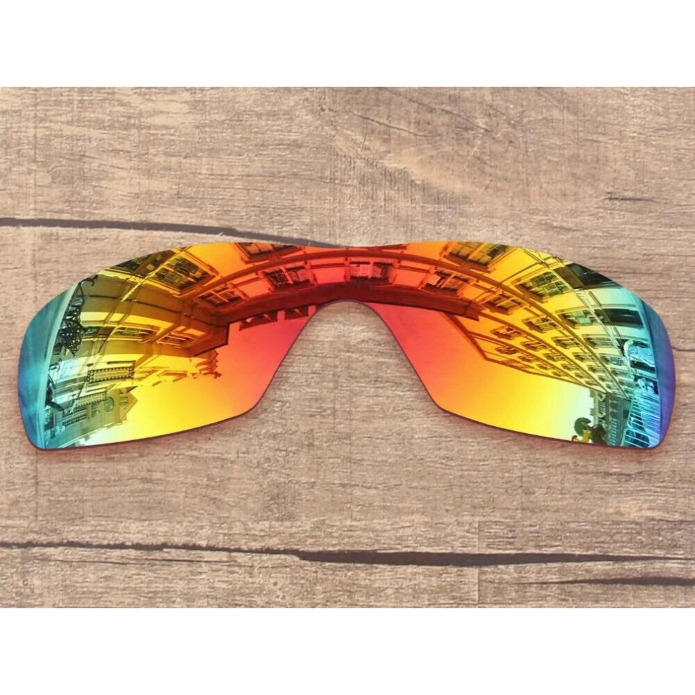 Ruby Mirror Polarized Replacement Lenses for-Oakley Dart Frame