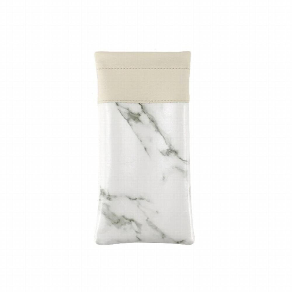 Marble Pattern PU Leather Eyewear Bags Pouch Cases Stone Sunglasses Bag Protector Eye Glasses Container Cover