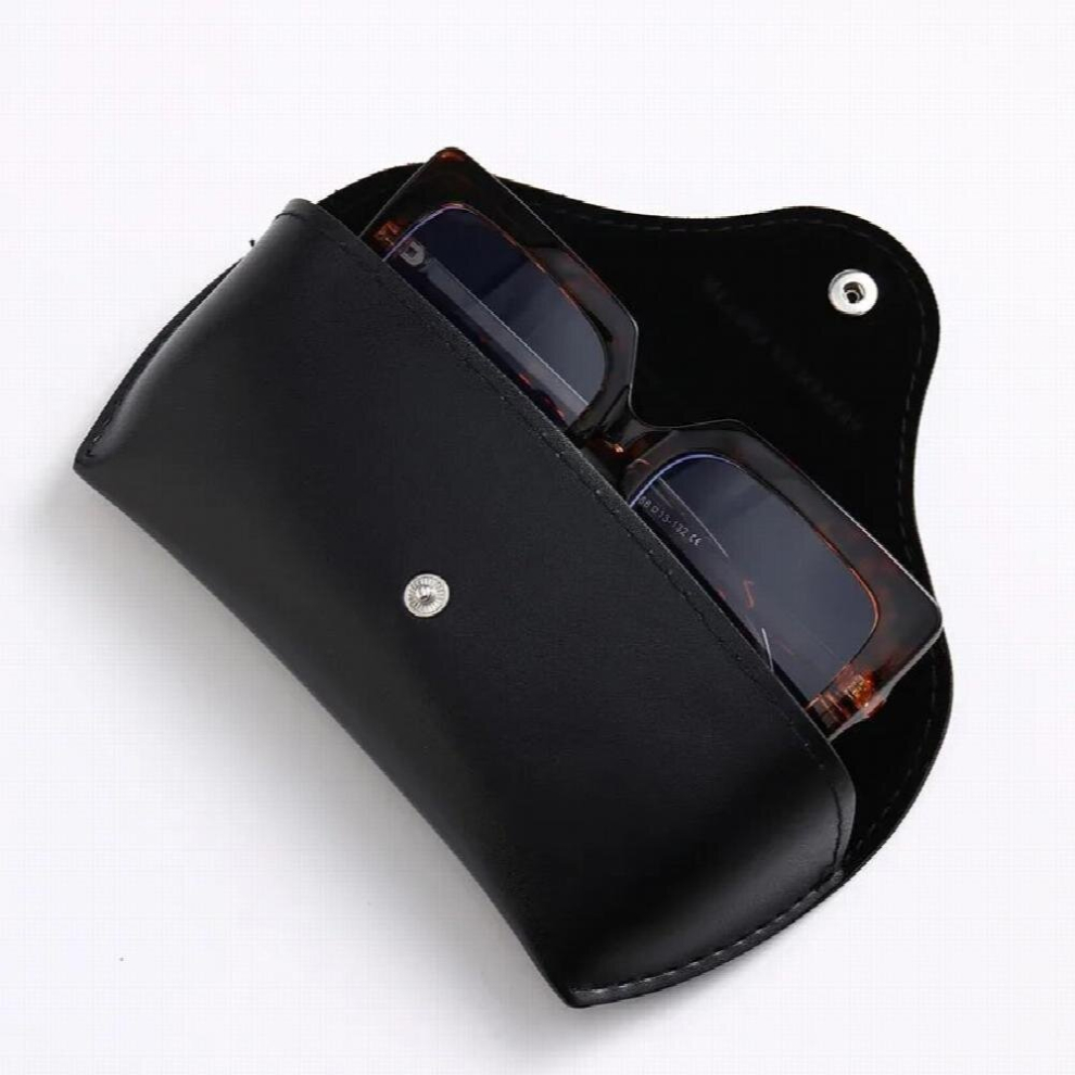 Retro Sunglasses Case Leather pressure resistant glasses case Vintage Classics PU sunglasses organizer storage box