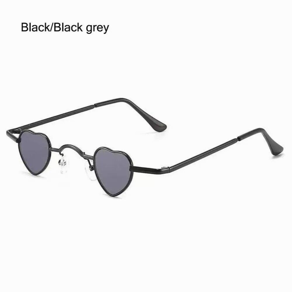 Vintage Small Round Rock Punk Man Sunglasses Classic Sun Glasses Women Wide Bridge Metal Frame lens Driving Eyewear-image-OPC-PCRHFJD-NEW