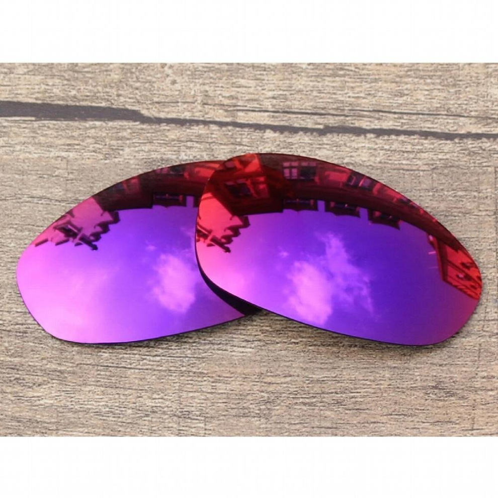 Midnight Mirror Polarized Replacement Lenses for-Oakley Juliet Frame