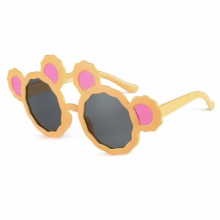 Bear Ear Childrens Sunglasses All-match Personalized Decorative Glasses Outdoor Sunshade Travel Party Eyeglass