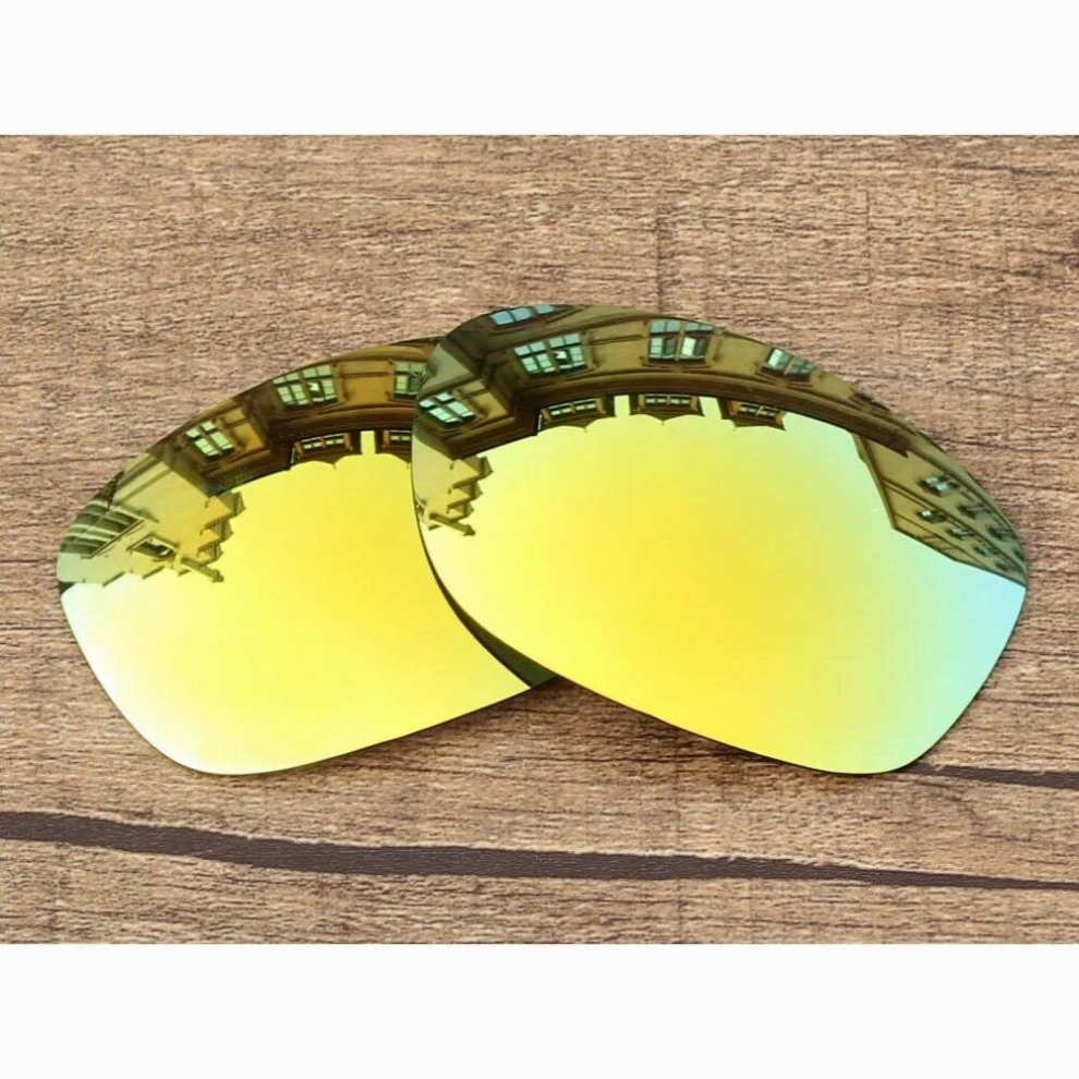 Multicoloured 24K Mirror Polarized Replacement Lenses For-Oakley Pit Bull Frame