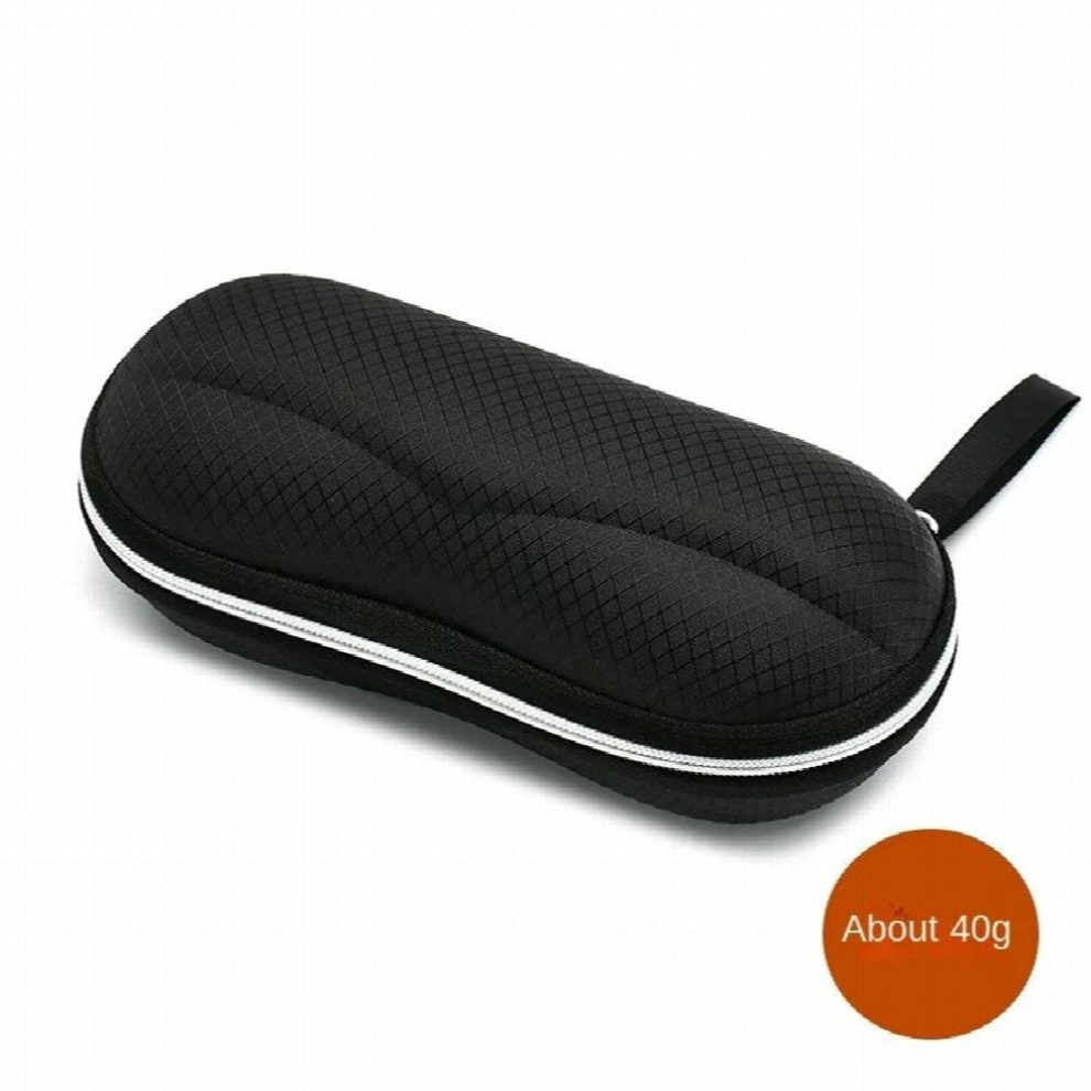 Portable Sunglasses Case Eye Glasses Carry Case Bag Protector Lightweight Hard Zipper Eyeglass Shell Box with Carabiner
