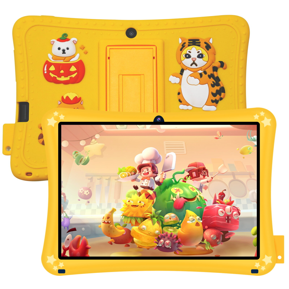 (7 inch Kids Learning Tabletï¼32GB ROM 2GB RAMï¼Android 11ï¼Parent Controlï¼WiFiï¼Protective Case, Yellow) Kids Learning Tablet