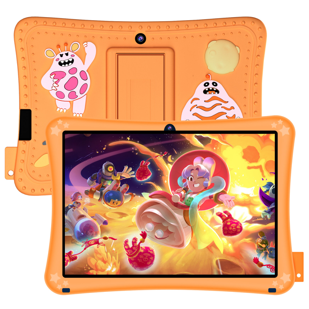 (7 inch Kids Learning Tabletï¼32GB ROM 2GB RAMï¼Android 11ï¼Parent Controlï¼WiFiï¼Protective Case, Orange) Kids Learning Tablet