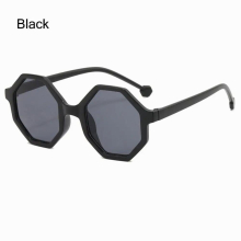 UV400 Sun Protection Kids Glasses Children Sunglasses Sun Glasses Baby Girls Shades Striped Polygon