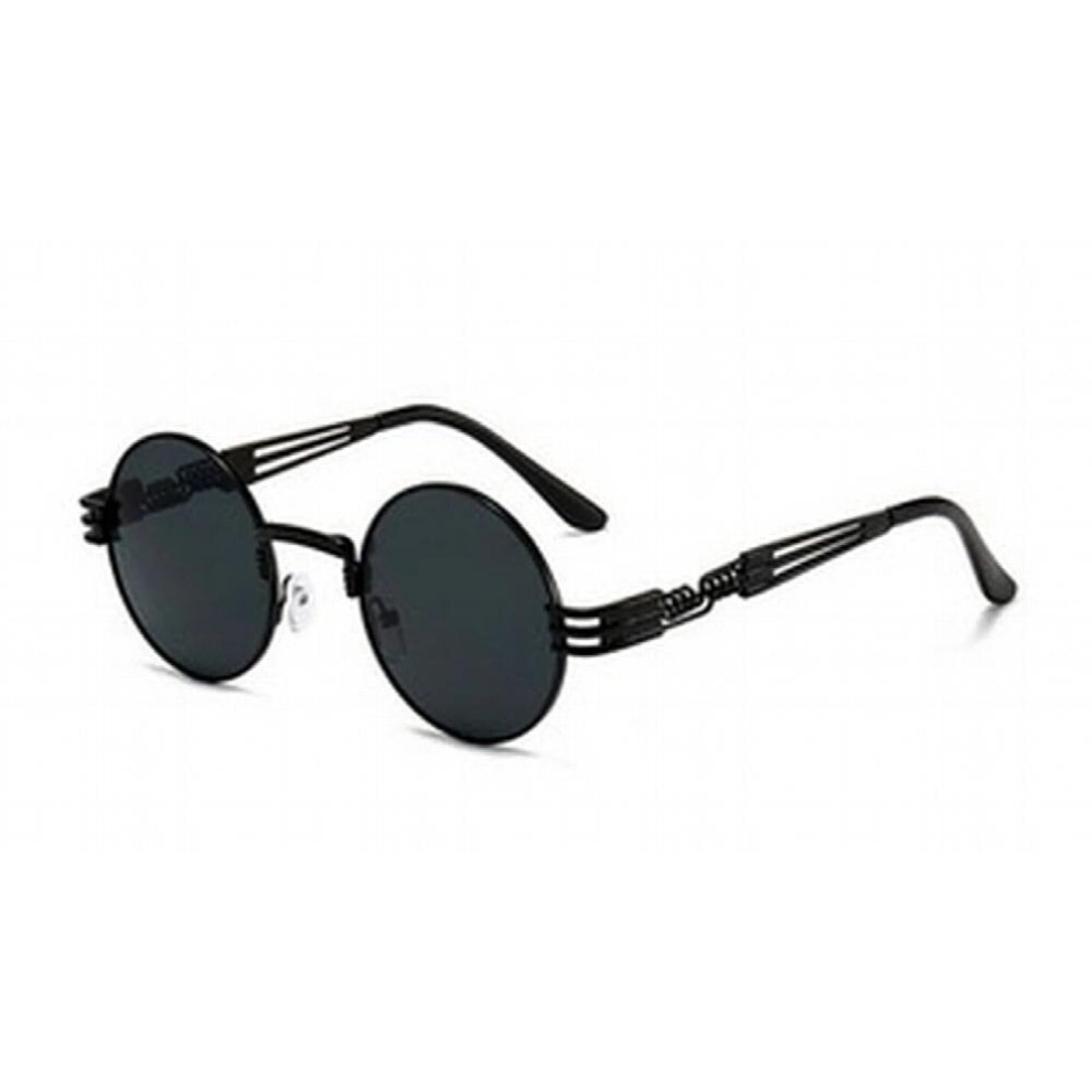European and American Steampunk Sunglasses Round Frame Personalized Women Sunglasses Men Travel Street Shooting Glasses-image-OPC-PCRHNJF-NEW