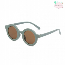 Eyewear Student Retro Sunglasses Toddler Sunnies Uv Protection Round Frame Shades Kids Solid Eyeglasses Boys Girls