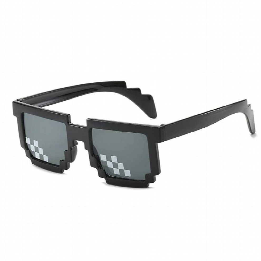 Mosaic Sunglasses Funny Toy Mosaic Strips Sunglasses Trick Toy Glasses Pixel Women Men-image-OPC-PCRHPK2-NEW