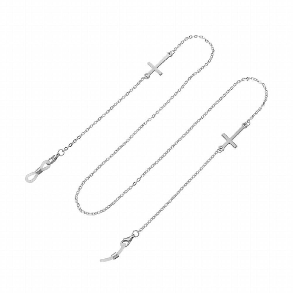 Pendant Glasses Chains Cross Eyeglasses Sunglasses Spectacles Metal Chain Holder Cord Lanyard Necklace