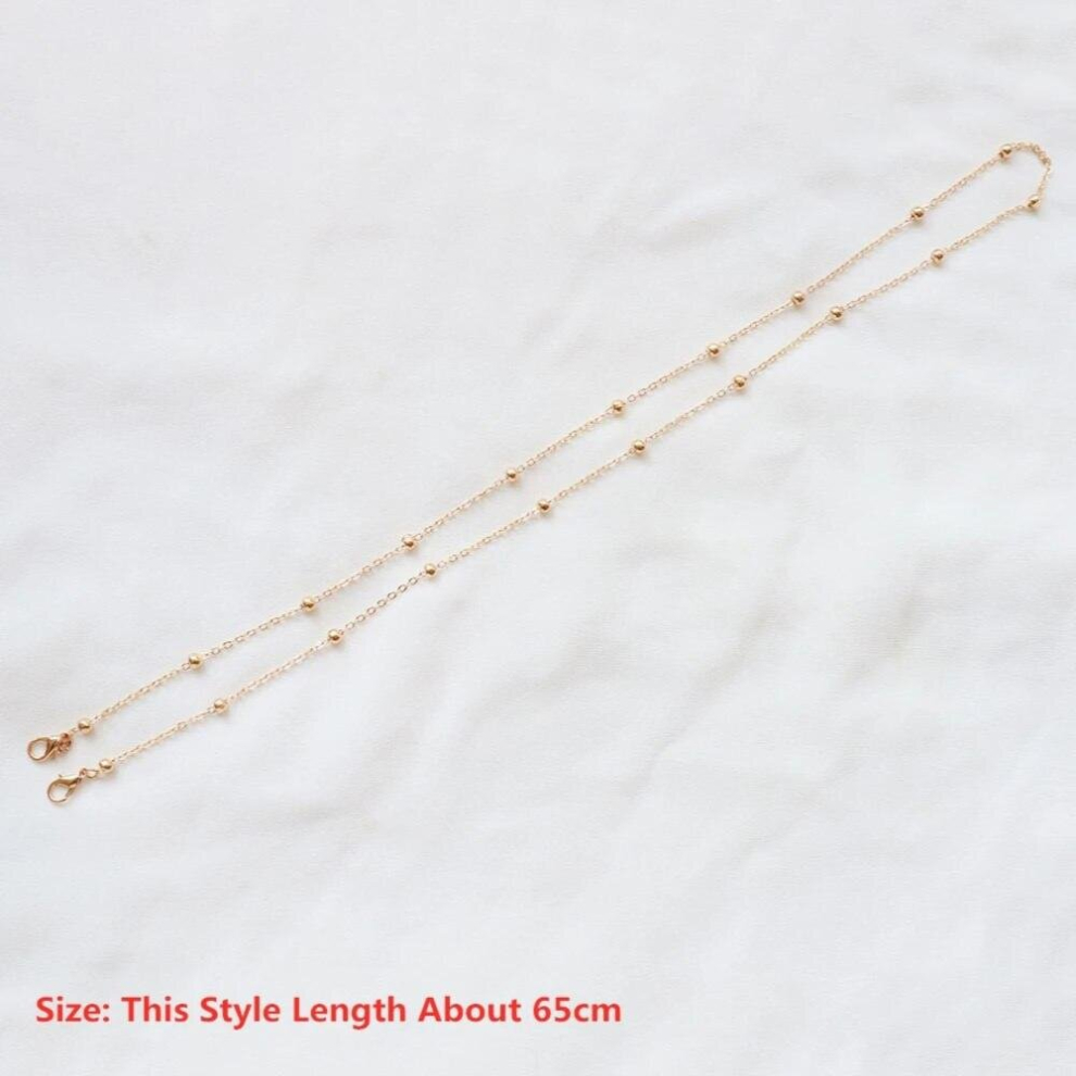 Acrylic Glasses chain Non-slip lanyard sunglasses chain Glasses holder glasses chain masks chain Decorative Eyeglass Rope