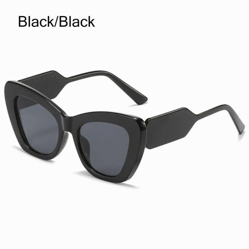 Shades UV400 Vintage Cat Eye Sun Glasses Oversized Sunglasses for Women-image-OPC-PCRHRGJ-NEW