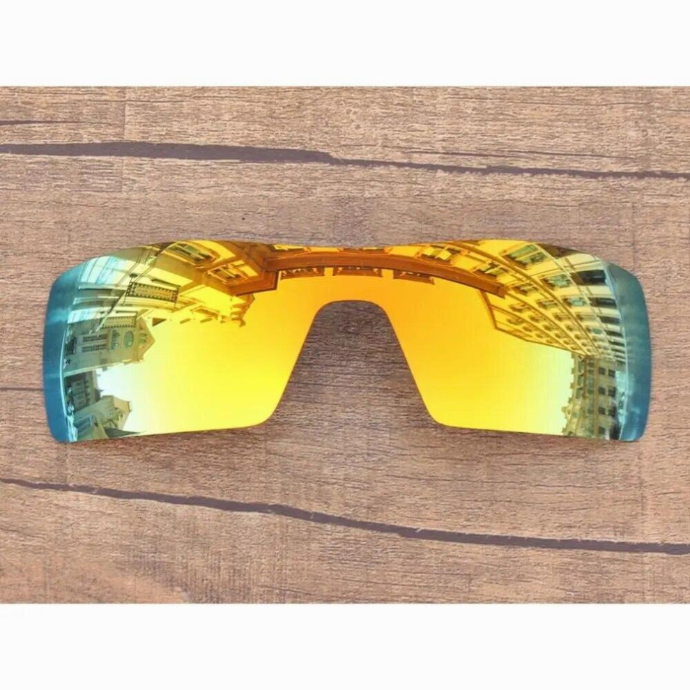 Ruby Mirror Polarized Replacement Lenses for-Oakley Rig Frame