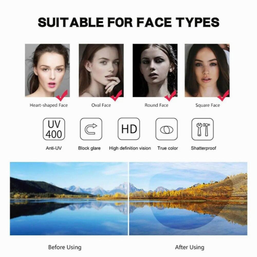 Computer Square Fram Gaming Eyewear Goggles Oversized Sunglasses Anti Light Glasses 2