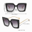 Computer Square Fram Gaming Eyewear Goggles Oversized Sunglasses Anti Light Glasses 6