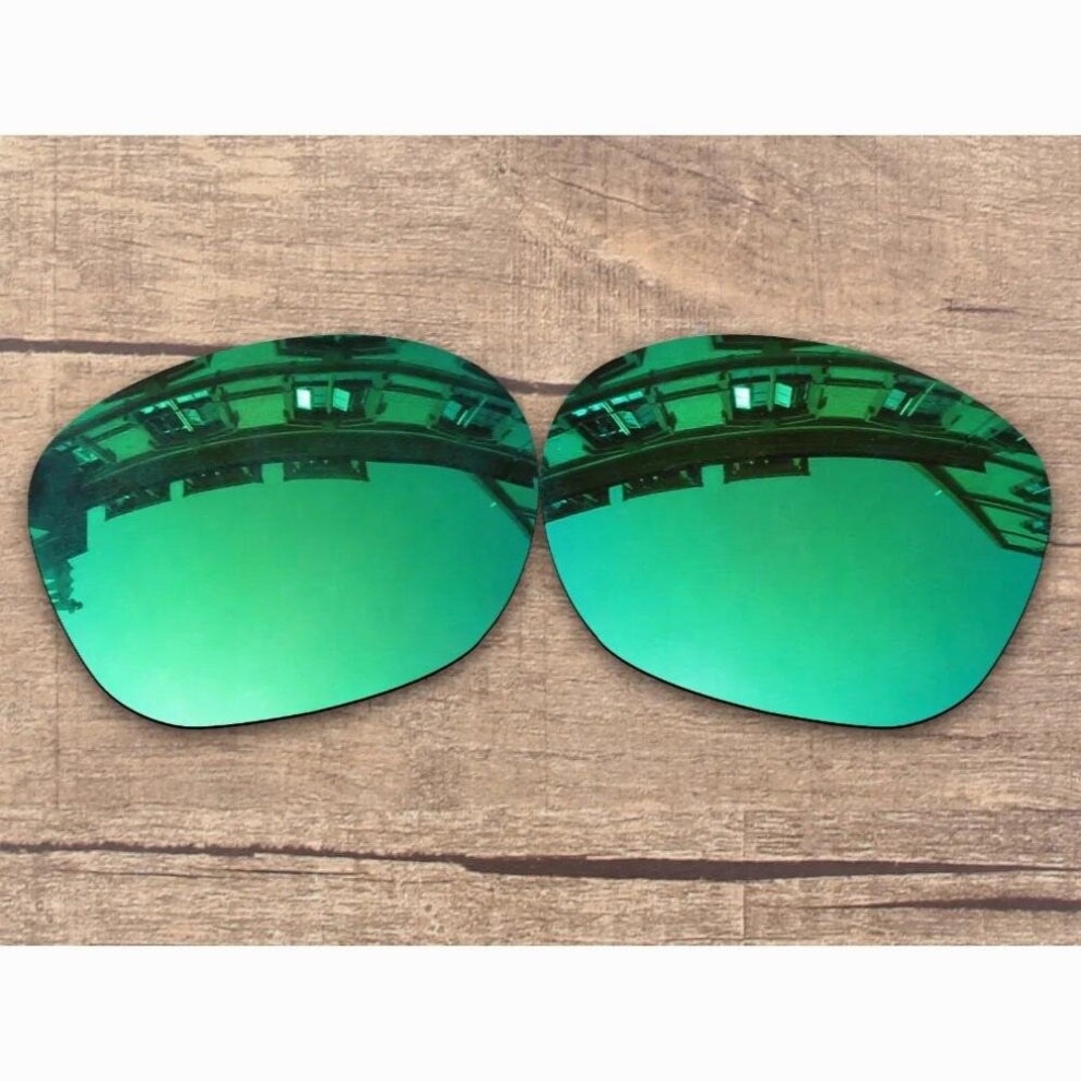 Jade Mirror Polarized Replacement Lenses for-Oakley Garage Rock Frame