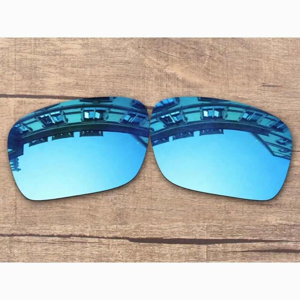 Ice Mirror Polarized Replacement Lenses for-Oakley Holbrook Frame