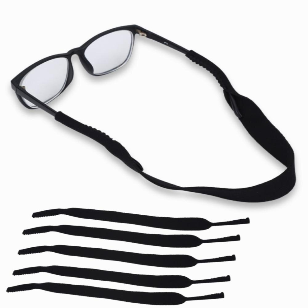 5 Pcs Spectacle Glasses Sunglasses Stretchy Band Strap Belt Cord Holder Neoprene Sunglasses Eyeglass Band Floater Cord 42*2cm