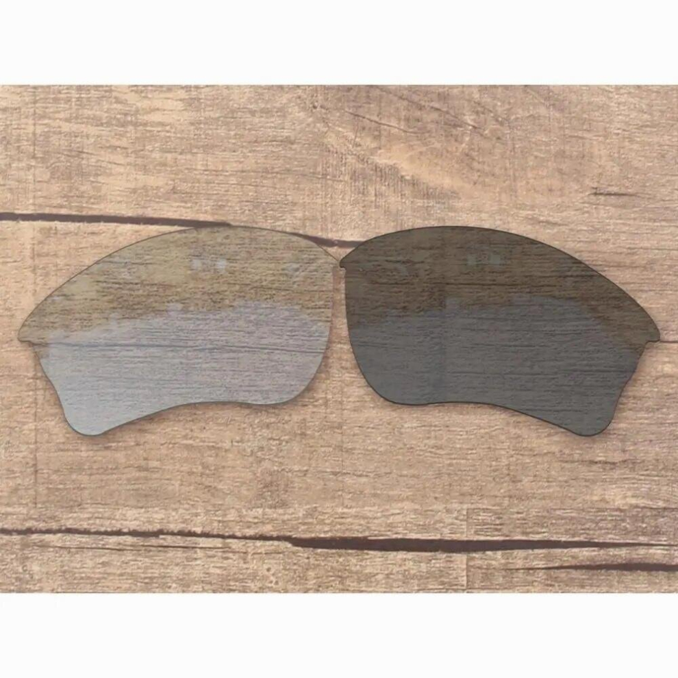 Grey Photochromic Polarized Replacement Lenses for-Oakley Half Jacket XLJ Frame