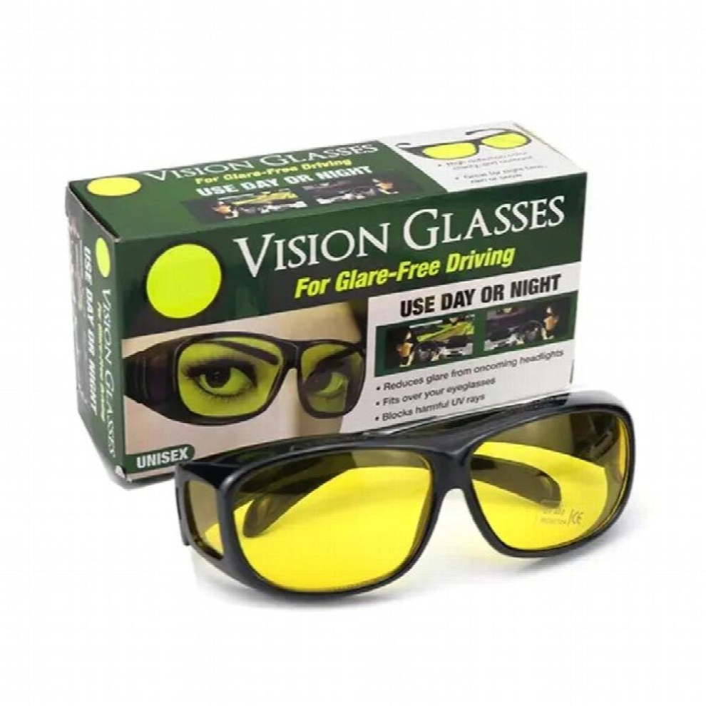 1Set Night Driving Anti-Glare Goggles 885672222130