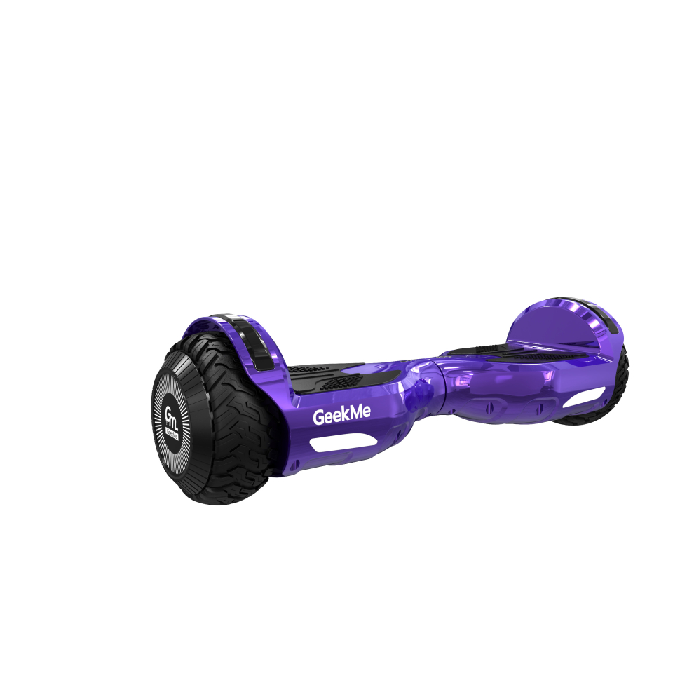 Purple Geekme Z5 two wheel 6.5 electric hoverboard on OnBuy