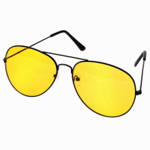 Night Driving Goggles Unisex Anti Glare View Outdoor Sport Glasses Yellow Sunglasses Universal Car Accessries UV Protection