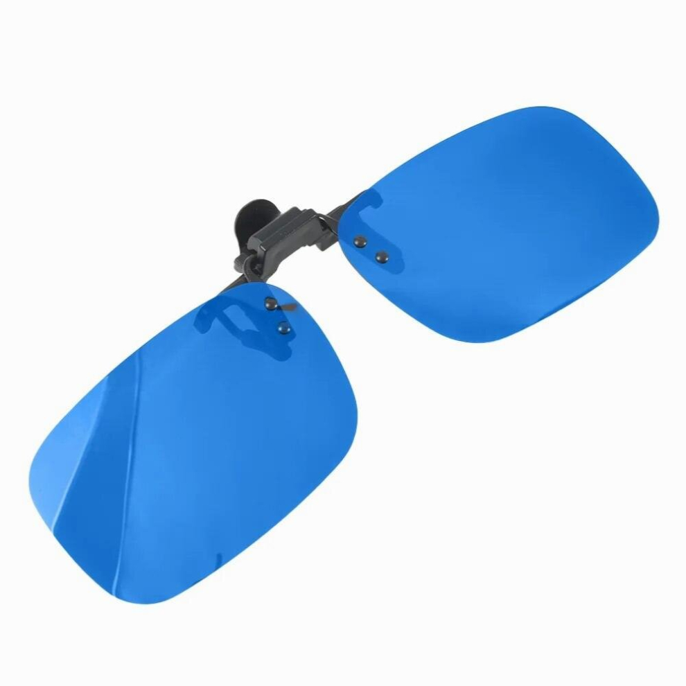 Car Driver Goggles Anti-Uva Uvb Polarized Sun Glasses Driving Night Vision Lens Clip On Sunglasses Interior Accessories Multicoloured 885672224493