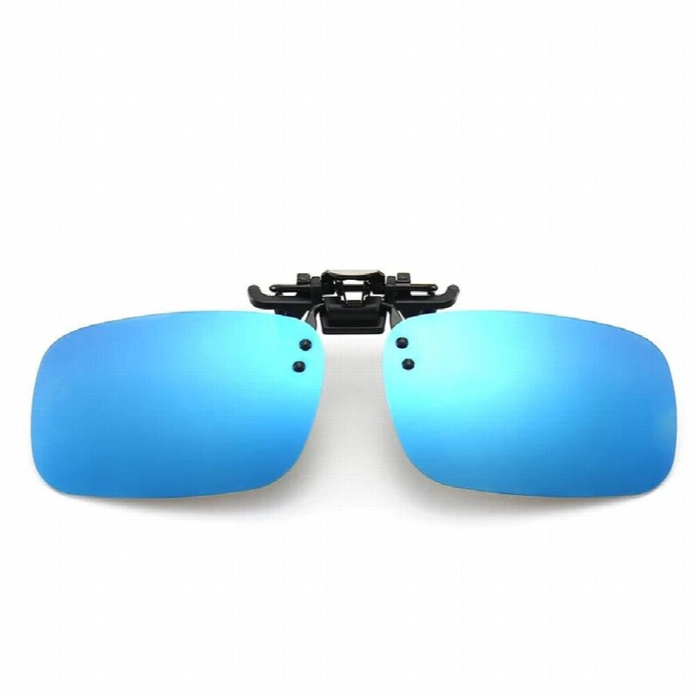 1Pc Car Driver Goggles Anti-Uva Uvb Polarized Sun Glasses Driving Night Vision Lens Clip On Sunglasses Interior Accessories Multicoloured 885672237448