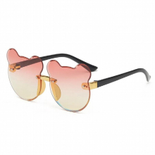 Kids Sunglasses Bear Shape Children Glasses Girls Boys Sun Glasses Cartoon Eyeglasses Shades Driver Goggles Anti-glare