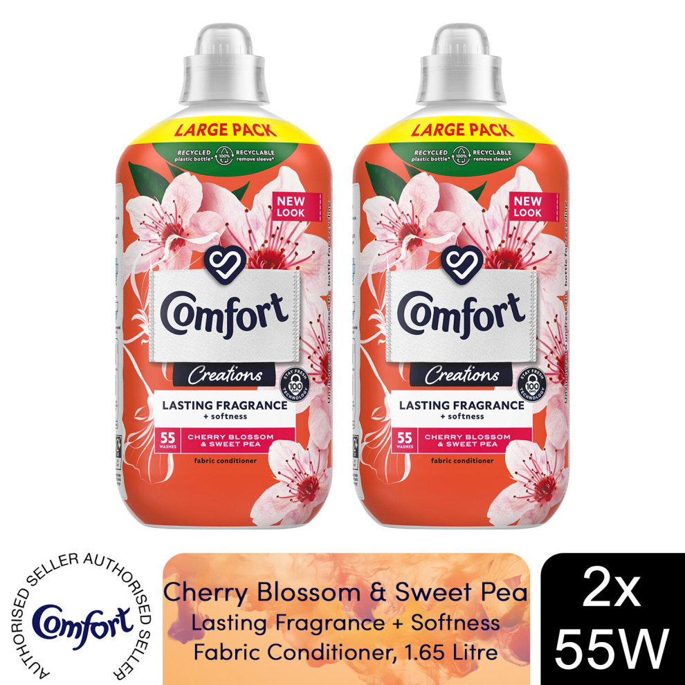 (Buy 2) Comfort Fabric Conditioner CherryBlossom &SweetPea