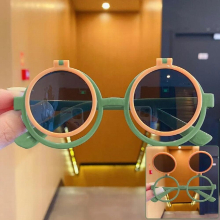 Children Star Cartoon Round Colors Sunglasses Baby Girl Boy UV400 Goggles Outdoor Kids Summer Beach Holiday Eyewear