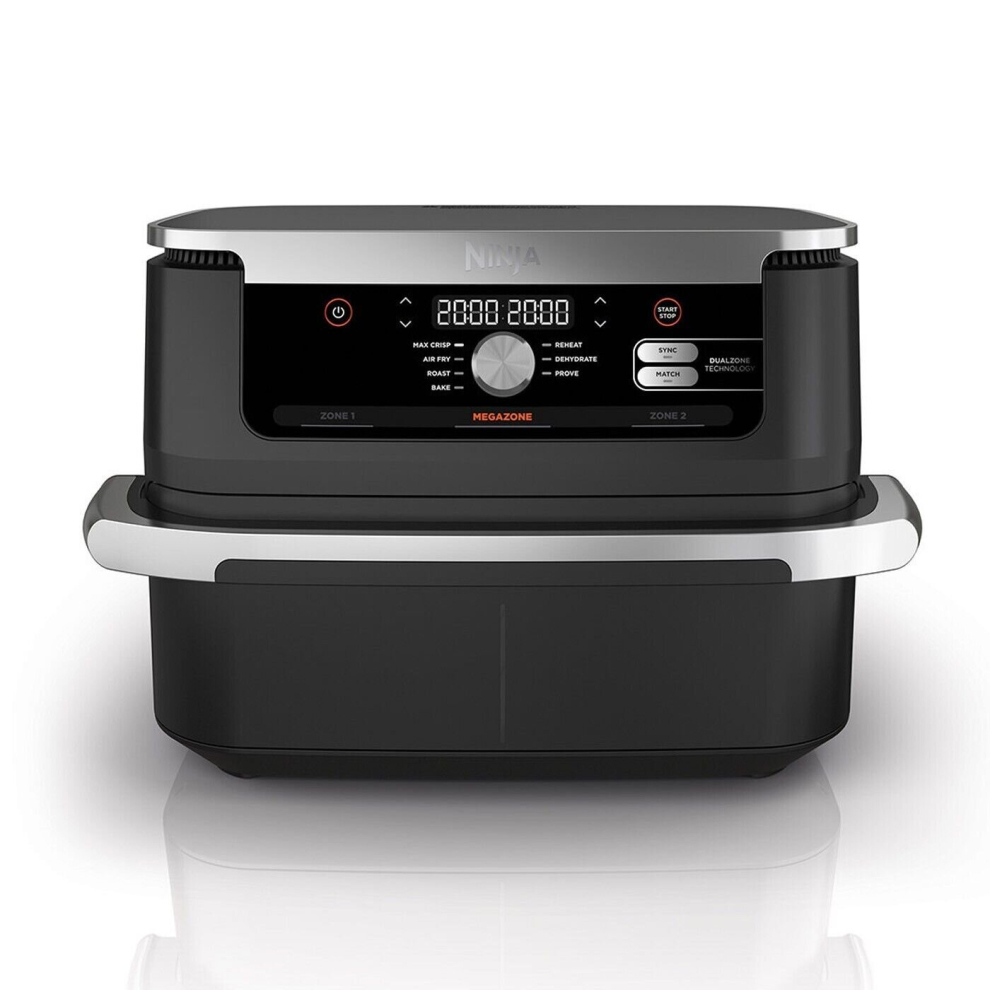 Ninja Foodi Flexdrawer Air Fryer 10.4L Af500uk Black