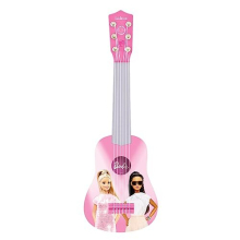 Lexibook K200BB Barbie, My First Guitar for Children, 6 Nylon Strings, 21?? Long, Guide Included, Pink