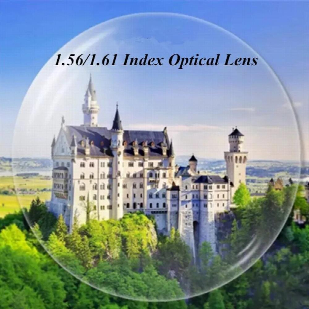 Multicoloured Super-Tough 1.56 1.61 Index Optical Prescription Aspheric Lenses Myopia Hyperopia Presbyopia Optical Lens