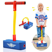 Toyzey Toys for 3-12 Year Old Boys girls, Birthday Gifts for Kids Foam Pogo Jumper Stick Toys for Kids 3-12 Year Old Outdoor Toys for Children
